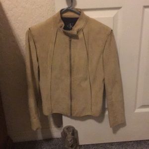 Calvin Klein suede jacket